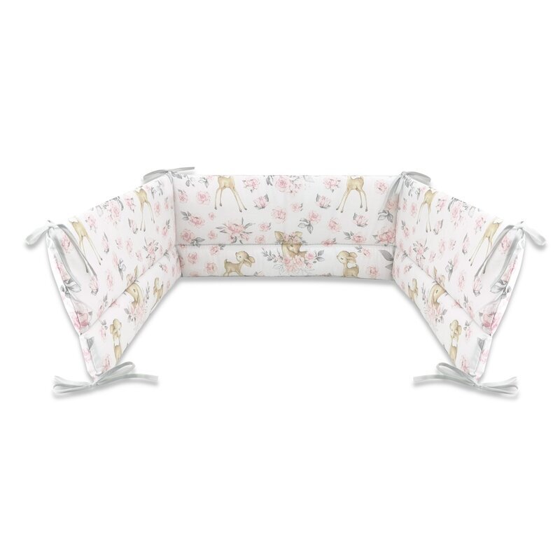 Lenjerie patut cu 3 piese, MimiNu, Pentru patut 120x60 cm